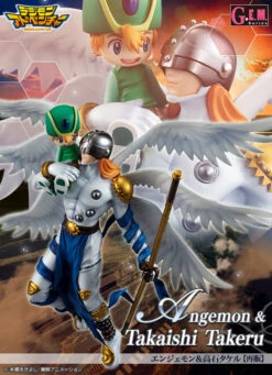 MegaHouse G.E.M - Angemon & Takaishi Takeru (TK) - Digimon Adventure 1/8