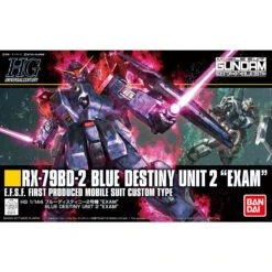 Bandai HGUC 208 Blue Destiny Unit 2 Exam