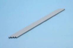 Wave Square 3.0mm (Gray) Stick Plastic Materials 6pcs