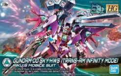 Bandai HGBD 021 Gundam 00 Sky HWS (Trans-Am Infinity Mode) 1/144