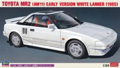 Hasegawa Toyota MR2 (AW11) Early Model White Runner 1/24