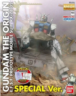 Bandai MG 1/100 RX-78-02 Gundam [Gundam The Origin] Special Edition