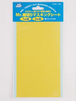 Mr. Hobby Mr. Finely Slit Masking Sheet - GT53