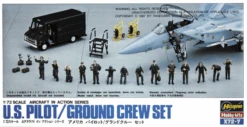 Hasegawa [X72-7] U.S. Pilot / Ground Crew Set 1/72