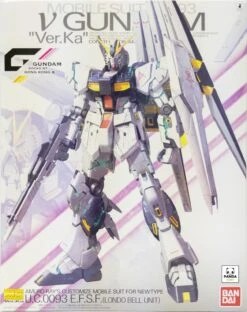Bandai MG RX-93 Nu Gundam Ver. Ka Gundam Docks