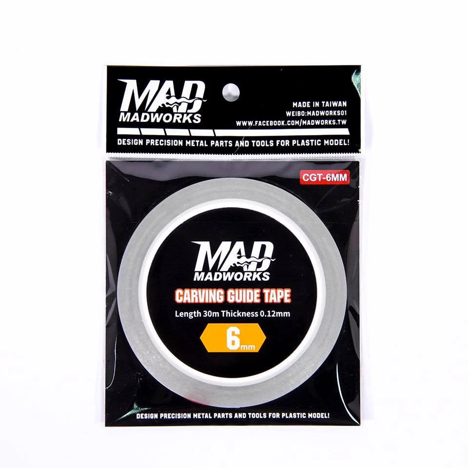 Madworks MAD - 6mm Carving Guide Tape CGT-6MM 1 Madworks MAD - 6mm Carving Guide Tape CGT-6MM