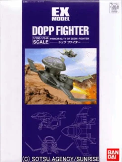 Bandai EX-04 1/100 & 1/144 Dopp Fighter