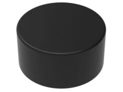 HiQParts Neodymium Magnet Round Type Black 4mm X 2mm (10pcs)