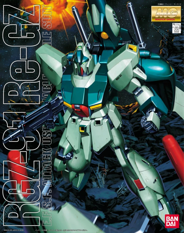 Bandai MG RGZ-91 Re Gz 1/100 1 Bandai MG RGZ-91 Re Gz 1/100