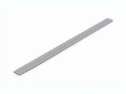 Wave Plastic Pipe (Gray) Wall Thin (250mm X 3.0mm 5pcs)