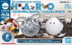 Bandai HG HAROPLA Haro Gundam Base Limited [Painting Model] Clear & White