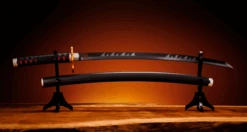 Bandai [Pre-Order END][ETA Q4 2025] Proplica - Nichirin Sword (Tanjiro Kamado) Kyojuro Rengoku's Sword Guard Ver. - Demon Slayer: Kimetsu No Yaiba