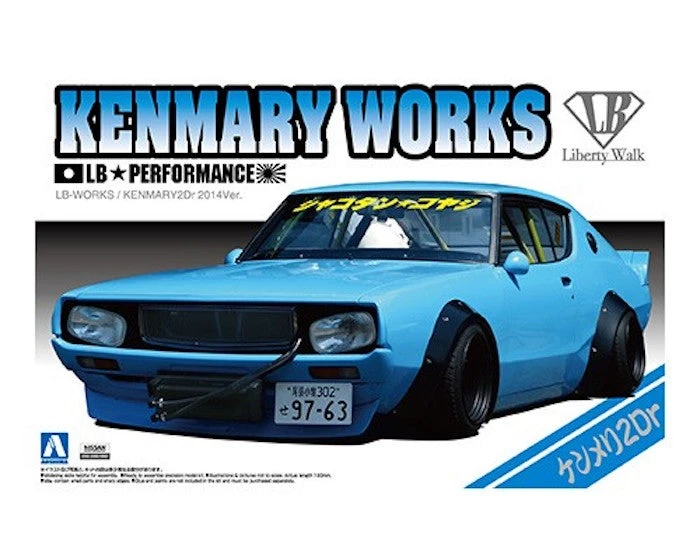 Aoshima LB Works Kenmary 2Dr 2014 Ver. 1/24 1 Aoshima LB Works Kenmary 2Dr 2014 Ver. 1/24