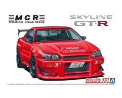 Aoshima MCR BNR34 Skyline GT-R '02 (Nissan) 1/24
