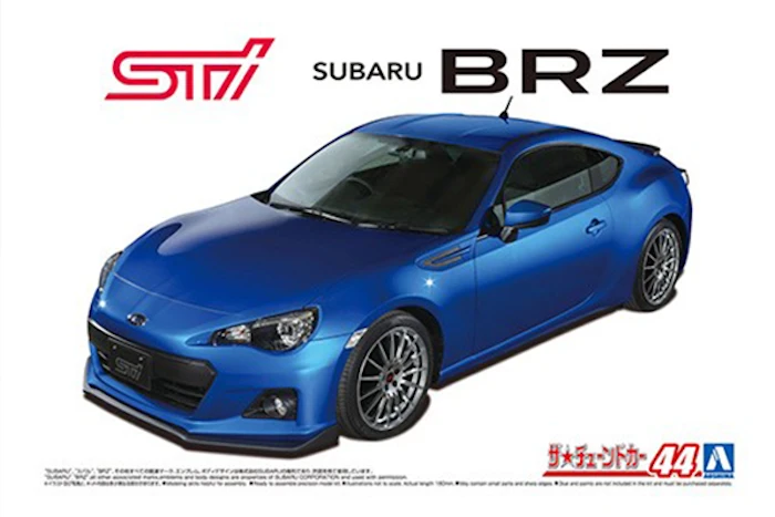 Aoshima Subaru STI ZC6 BRZ '12 1/24 1 Aoshima Subaru STI ZC6 BRZ '12 1/24