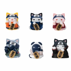 MegaHouse Mega Cat Project - Nyaruto! Beckoning Cat Fortune One More Time ! - Naruto - Single Blind Box