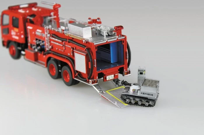 Aoshima Chemical Fire Pumper Truck (Osaka Municipal FD) 1/72 4 Aoshima Chemical Fire Pumper Truck (Osaka Municipal FD) 1/72 - Image 4