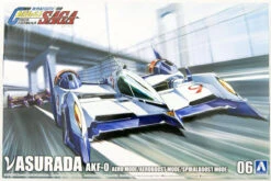 Aoshima Cyber Formula New Asurada AKF-0 (Aero Mode/Aeroboost Mood/Spiralboost Mode) 1/24