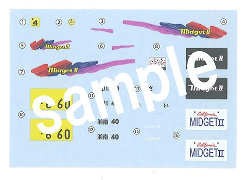 Fujimi Daihatsu Midget II Type R/type D 1/24 5 Fujimi Daihatsu Midget II Type R/type D 1/24 - Image 5