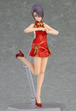 Good Smile Company Figma - 569 Female Body (Mika) With Mini Skirt Chinese Dress Outfit - Figma Styles 12 Good Smile Company Figma - 569 Female Body (Mika) With Mini Skirt Chinese Dress Outfit - Figma Styles -Panda Hobby Shop Figma 569FemaleBody Mika WithMiniSkirtChineseDressOutfit FigmaStyles 6