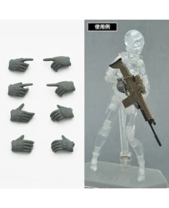 Good Smile Company Figma - LittleArmory-OP5: Tactical Gloves (Mas Grey) 13 Good Smile Company Figma - LittleArmory-OP5: Tactical Gloves (Mas Grey) -Panda Hobby Shop Figma LittleArmory OP5 TacticalGloves MasGrey 2