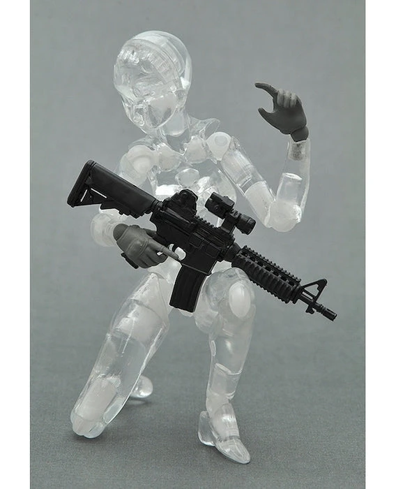 Good Smile Company Figma - LittleArmory-OP5: Tactical Gloves (Mas Grey) 10 Good Smile Company Figma - LittleArmory-OP5: Tactical Gloves (Mas Grey) - Image 10