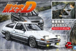 Aoshima Initial D Fujiwara Takumi AE86 Trueno(Project-D Ver) With Figure 1/24