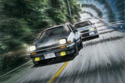 Aoshima Initial D Fujiwara Takumi AE86 Trueno(Project-D Ver) With Figure 1/24 -Panda Hobby Shop FujiwaraTakumiAE86Trueno Project DVer withFigure1 244