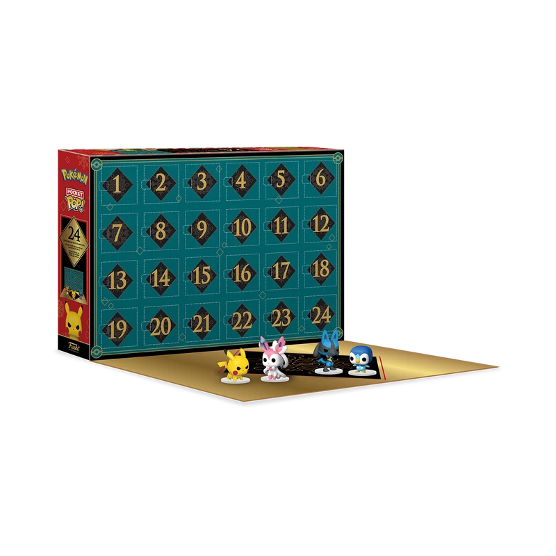 Funko Funko Pocket Pop Pokemon 24 Day Advent Calendar 2023 2 Funko Funko Pocket Pop Pokemon 24 Day Advent Calendar 2023 - Image 2