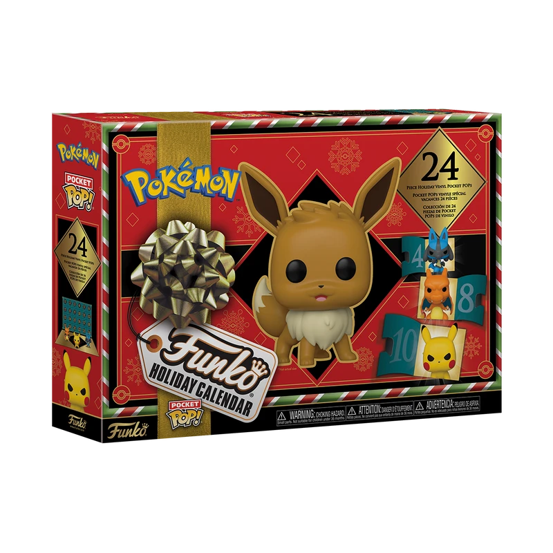 Funko Funko Pocket Pop Pokemon 24 Day Advent Calendar 2023 1 Funko Funko Pocket Pop Pokemon 24 Day Advent Calendar 2023