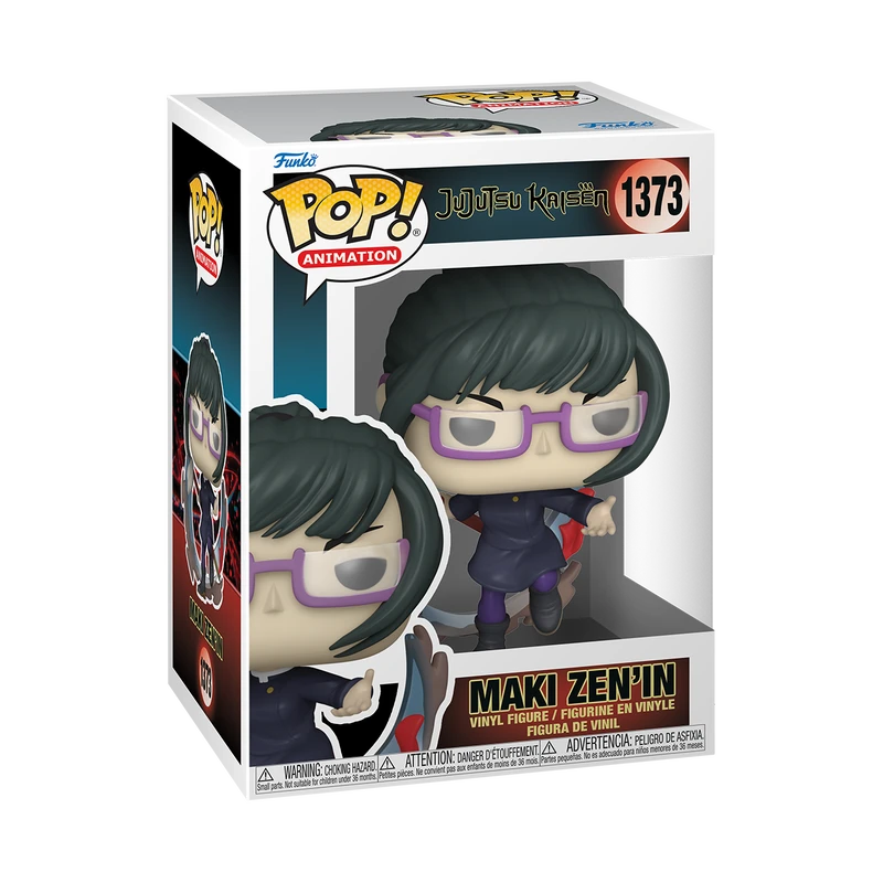 Funko Funko Pop Jujutsu Kaisen 1373 Maki Zen'in 1 Funko Funko Pop Jujutsu Kaisen 1373 Maki Zen'in