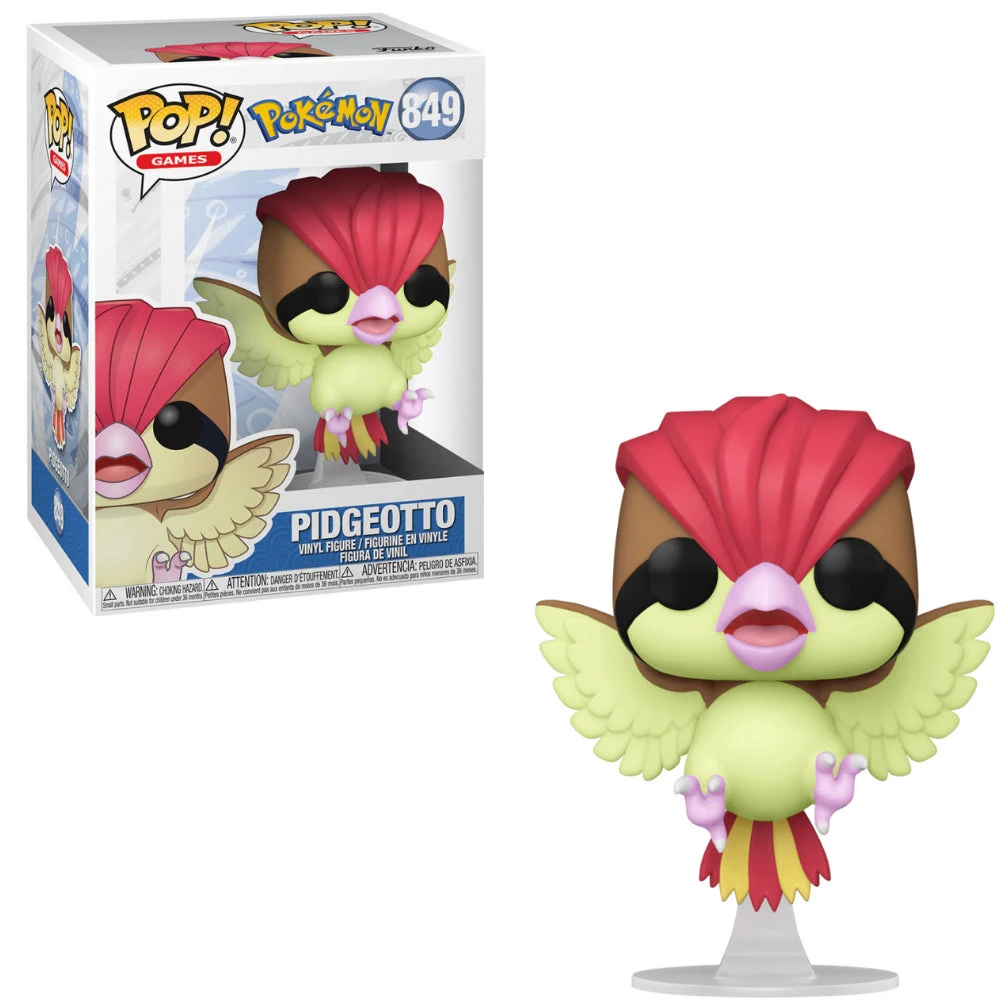 Funko Funko Pop Pokemon 849 Pidgeotto 1 Funko Funko Pop Pokemon 849 Pidgeotto
