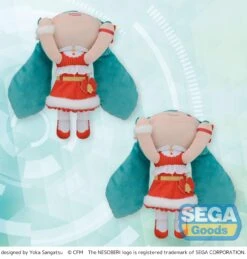 Good Smile Company Fuwapetit Nesoberi (Lay-Down) M Plush - Hatsune Miku Christmas 2023 - Hatsune Miku -Panda Hobby Shop FuwapetitNesoberi Lay Down MPlush HatsuneMikuChristmas2023 HatsuneMiku 5