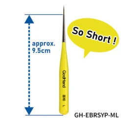 GodHand GodHand - Brushwork ShortGrip Point Brush L -Panda Hobby Shop GodHand BrushworkShortGripPointBrushL2