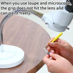 GodHand GodHand - Brushwork ShortGrip Point Brush L -Panda Hobby Shop GodHand BrushworkShortGripPointBrushL8