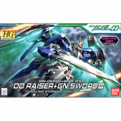 Bandai HG00 54 00 Raiser + GN Sword III 1/144