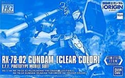 Bandai HGOG RX-78-02 Gundam [Clear Color] (Gundam The Origin Ver.) 1/144