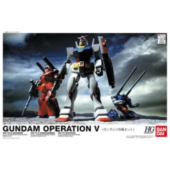 Bandai HGUC Gundam V Operation Set 1/144