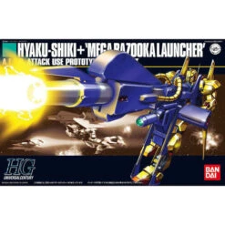 Bandai HGUC 048 Hyaku Shiki + Mega Bazooka Launcher 1/144