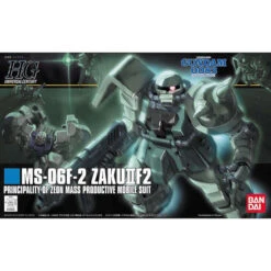 Bandai HGUC 105 MS-06F-2 Zaku II F2 Principality Of Zeon Mass Productive Mobile Suit 1/144