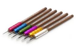 Wave HG Thin Width Chisel (Round) 2.4mm -Panda Hobby Shop HG Thin Width Chisel Round 2 5