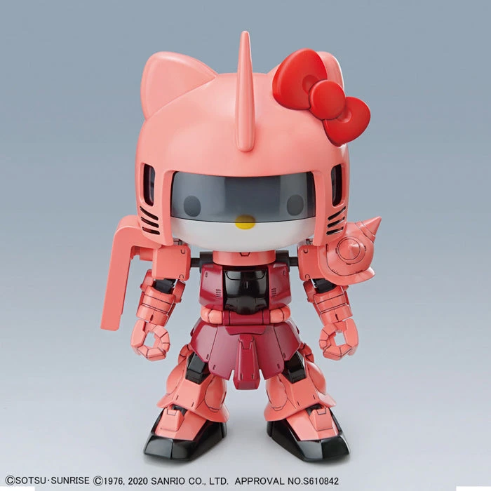 Bandai SDCS Hello Kitty Char's Zaku II MS-06S 9 Bandai SDCS Hello Kitty Char's Zaku II MS-06S - Image 9