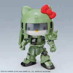 Bandai SDCS Hello Kitty Zaku II MS-06F -Panda Hobby Shop HelloKitty ZAKUII SDGundamCrossSilhouette 9