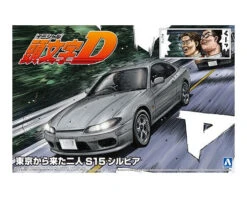 Aoshima Initial-D No. 19 The Two Guys From Tokyo S15 Silvia - 1/24
