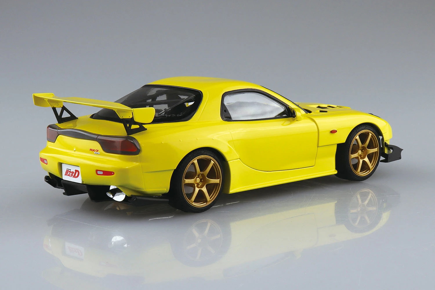 Aoshima Initial D Takahashi Keisuke FD3S RX-7 Project D Comics Vol.28 Ver. Pre-Painted 1/24 3 Aoshima Initial D Takahashi Keisuke FD3S RX-7 Project D Comics Vol.28 Ver. Pre-Painted 1/24 - Image 3