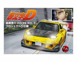 Aoshima Initial D Takahashi Keisuke FD3S RX-7 Project D Ver. 1/24