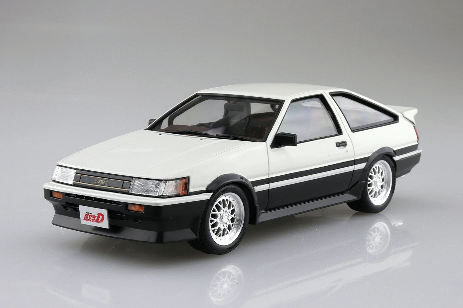Aoshima Initial D Toyota Akiyama Wataru AE86 Levin 1/24 2 Aoshima Initial D Toyota Akiyama Wataru AE86 Levin 1/24 - Image 2