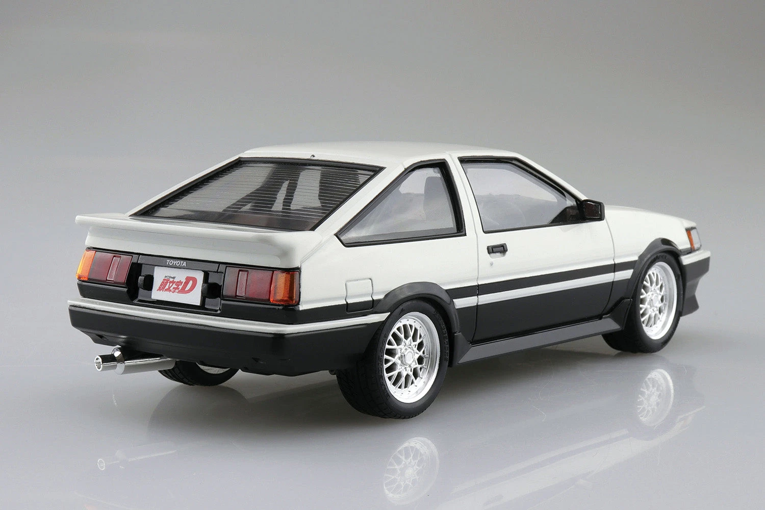 Aoshima Initial D Toyota Akiyama Wataru AE86 Levin 1/24 3 Aoshima Initial D Toyota Akiyama Wataru AE86 Levin 1/24 - Image 3