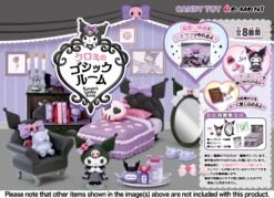 Re-Ment Kuromi's Gothic Room (8)