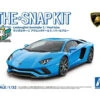 Aoshima Snap Kit 12-E Lamborghini Aventador S (Pearl Blue) 1/32